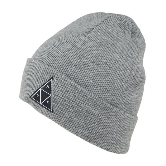 Gorro Beanie Triple Triangle II de HUF - Gris
