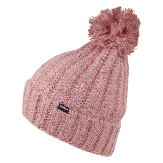 Gorro con pompón Chunky tejido de O'Neill - Rosa