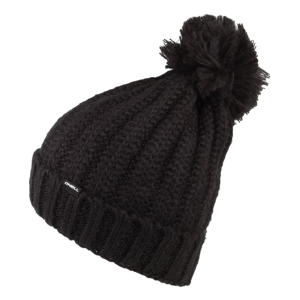 Gorro con pompón Chunky tejido de O'Neill - Negro
