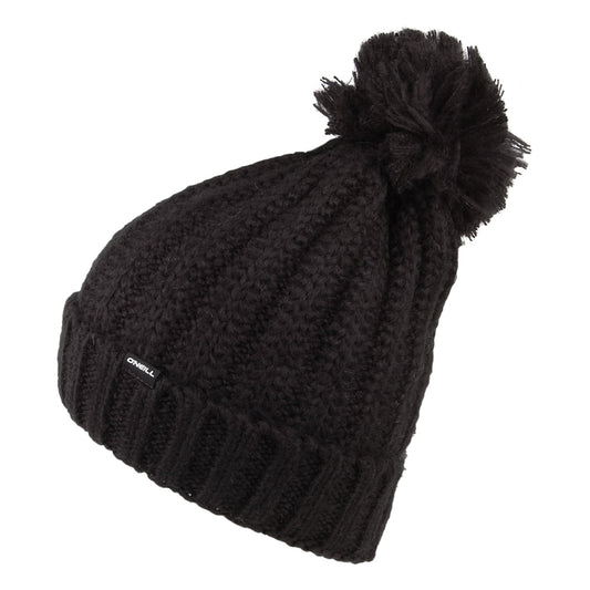 Gorro con pompón Chunky tejido de O'Neill - Negro