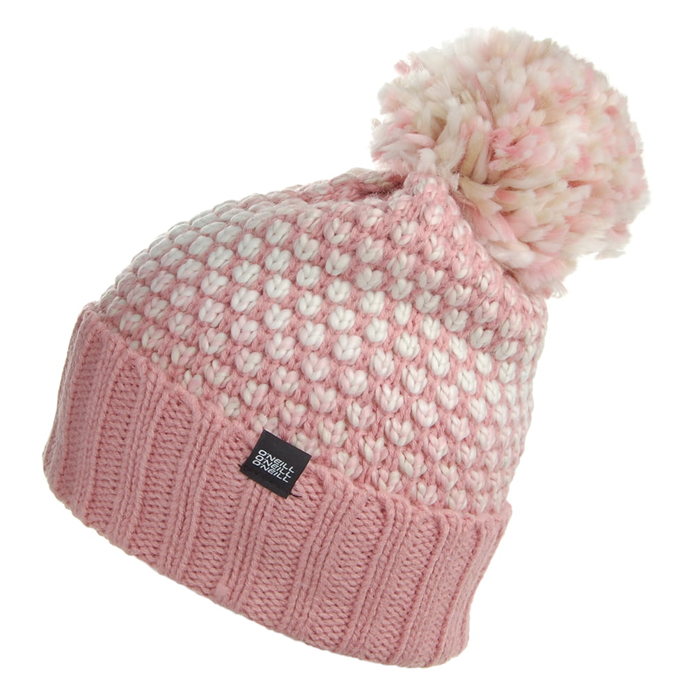 Gorro con pompón Crescent de O'Neill - Rosa-Blanco