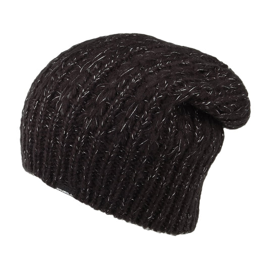 Gorro Beanie Annie de punto cable de O'Neill - Negro