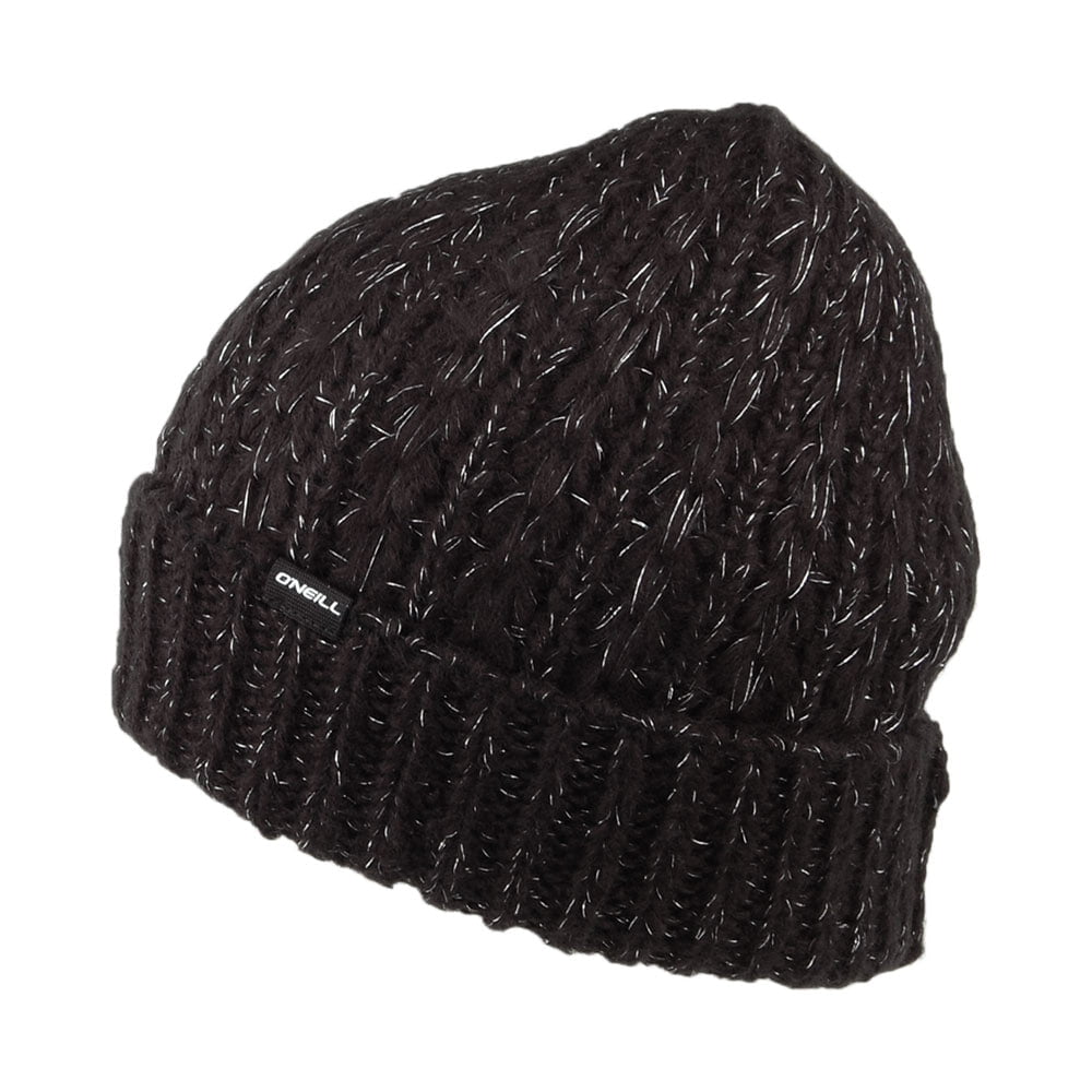 Gorro Beanie Annie de punto cable de O'Neill - Negro