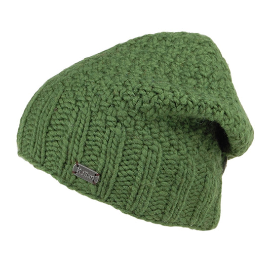 Gorro Beanie con botón de Kusan - Verde