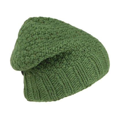 Gorro Beanie con botón de Kusan - Verde