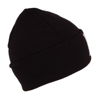 Gorro Beanie Serif Logo con vuelta de Levi's - Negro
