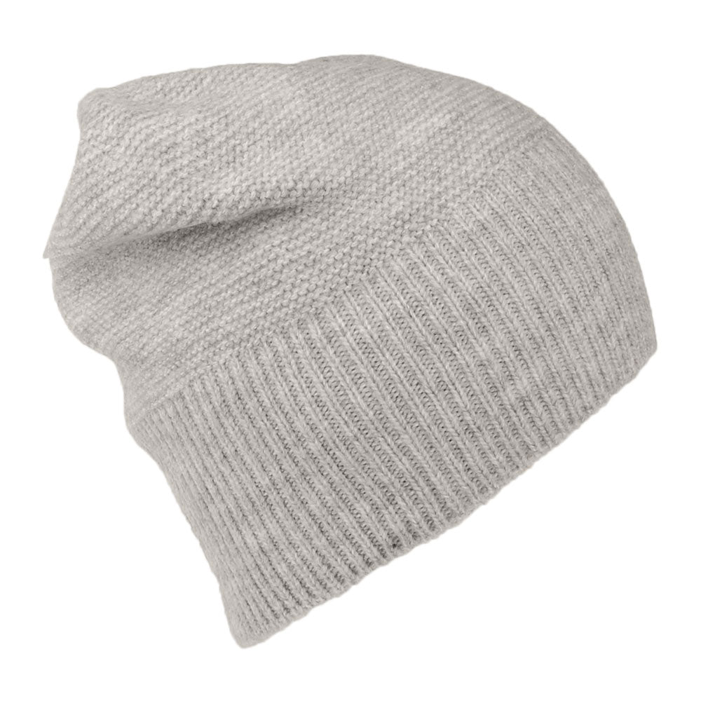 Gorro Beanie Irida Slouchy de Barts - Gris Jaspeado