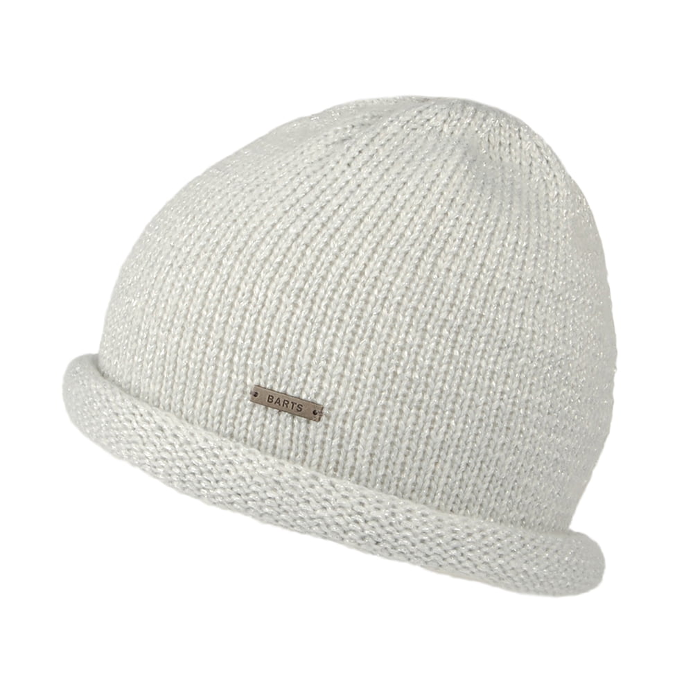 Gorro Beanie Hevenli vuelta suave de Barts - Plateado