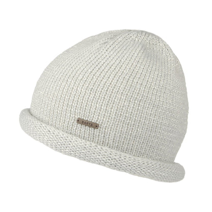 Gorro Beanie Hevenli vuelta suave de Barts - Plateado