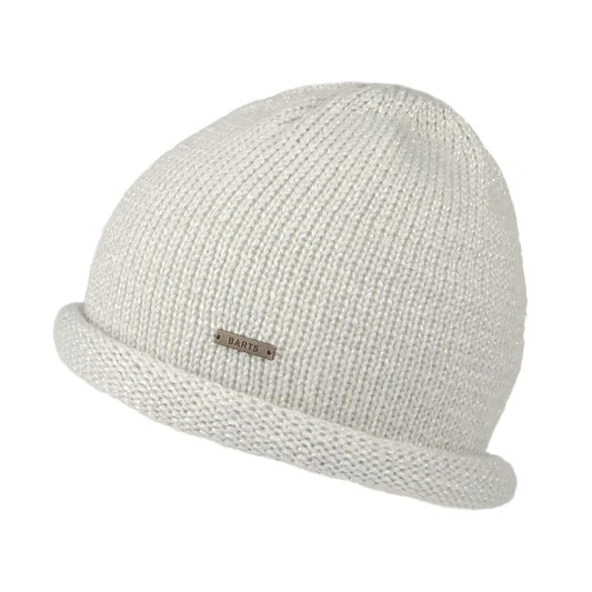 Gorro Beanie Hevenli vuelta suave de Barts - Plateado