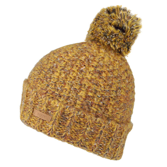 Gorro con pompón Aitane Chunky de Barts - Amarillo