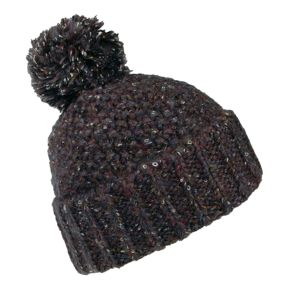 Gorro con pompón Aitane Chunky de Barts - Antracita