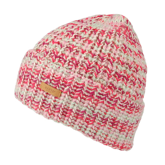 Gorro Beanie Amelyn Space teñido de Barts - Rosa-Menta