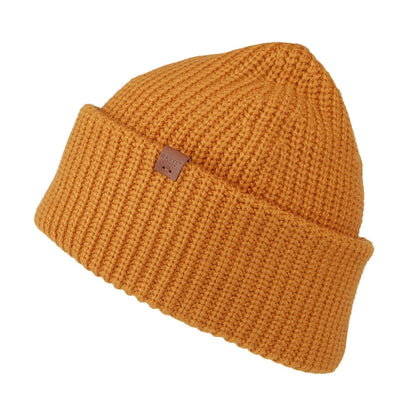 Gorro Beanie Derval con vuelta de Barts - Ocre