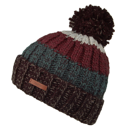 Gorro con pompón Wilhelm de Barts - Negro-Multi