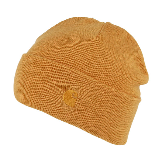 Gorro Beanie Chase con vuelta de Carhartt WIP - Trigo