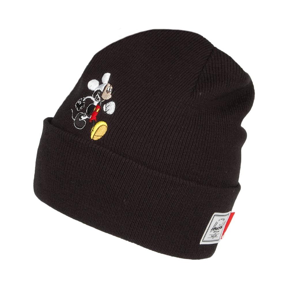 Gorro Beanie Elmer Mickey Mouse de Herschel Supply Co. - Negro