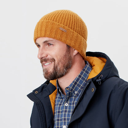 Gorro Beanie Bamburgh II de Joules - Trigo