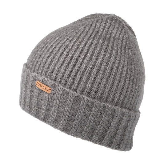 Gorro Beanie Bamburgh II de Joules - Gris