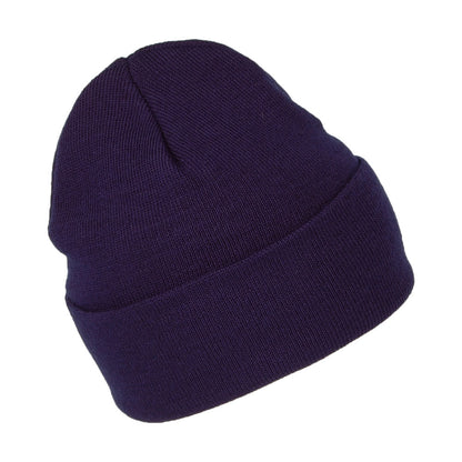 Gorro Beanie Smaller Serif Logo con vuelta de Levi's - Azul Marino