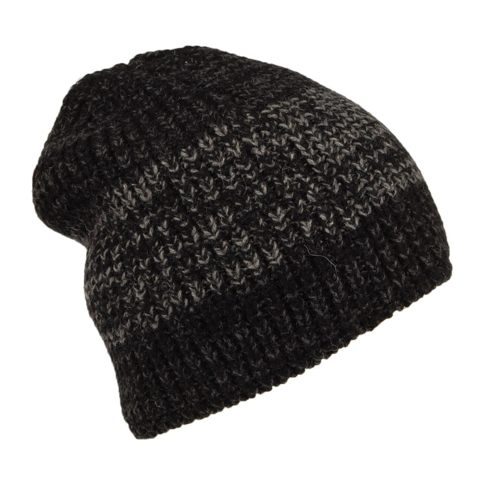Gorro Beanie Speedway de lana reciclada de Patagonia - Negro-Gris