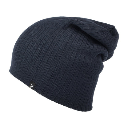 Gorro Beanie Oversized Ribknit de Jaxon & James - Azul Marino