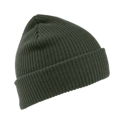 Gorro Beanie Heist con vuelta de Brixton - Verde Oliva