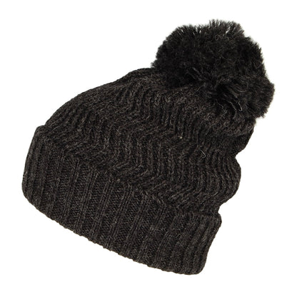 Gorro con pompón Zigzag de Highland 2000 - Antracita