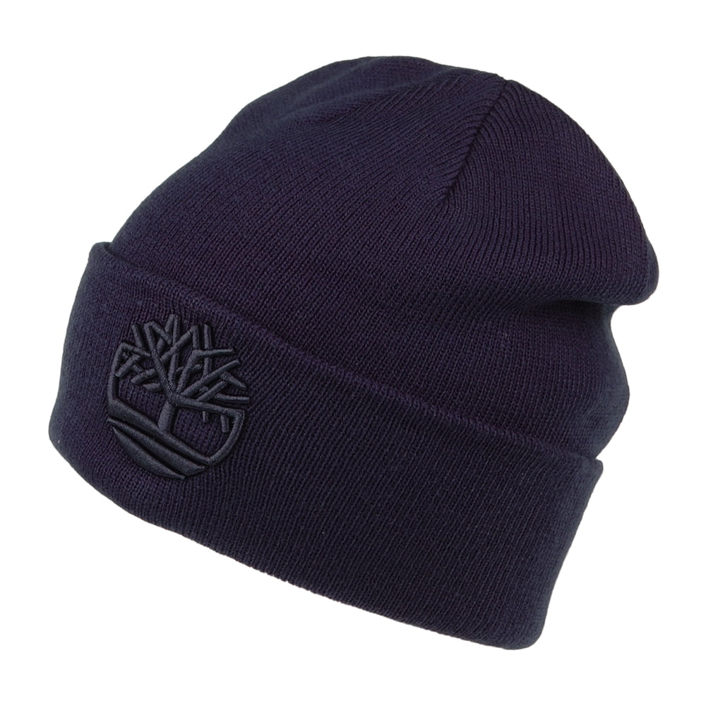 Gorro Beanie Tonal 3D Embroidery de Timberland - Azul Marino