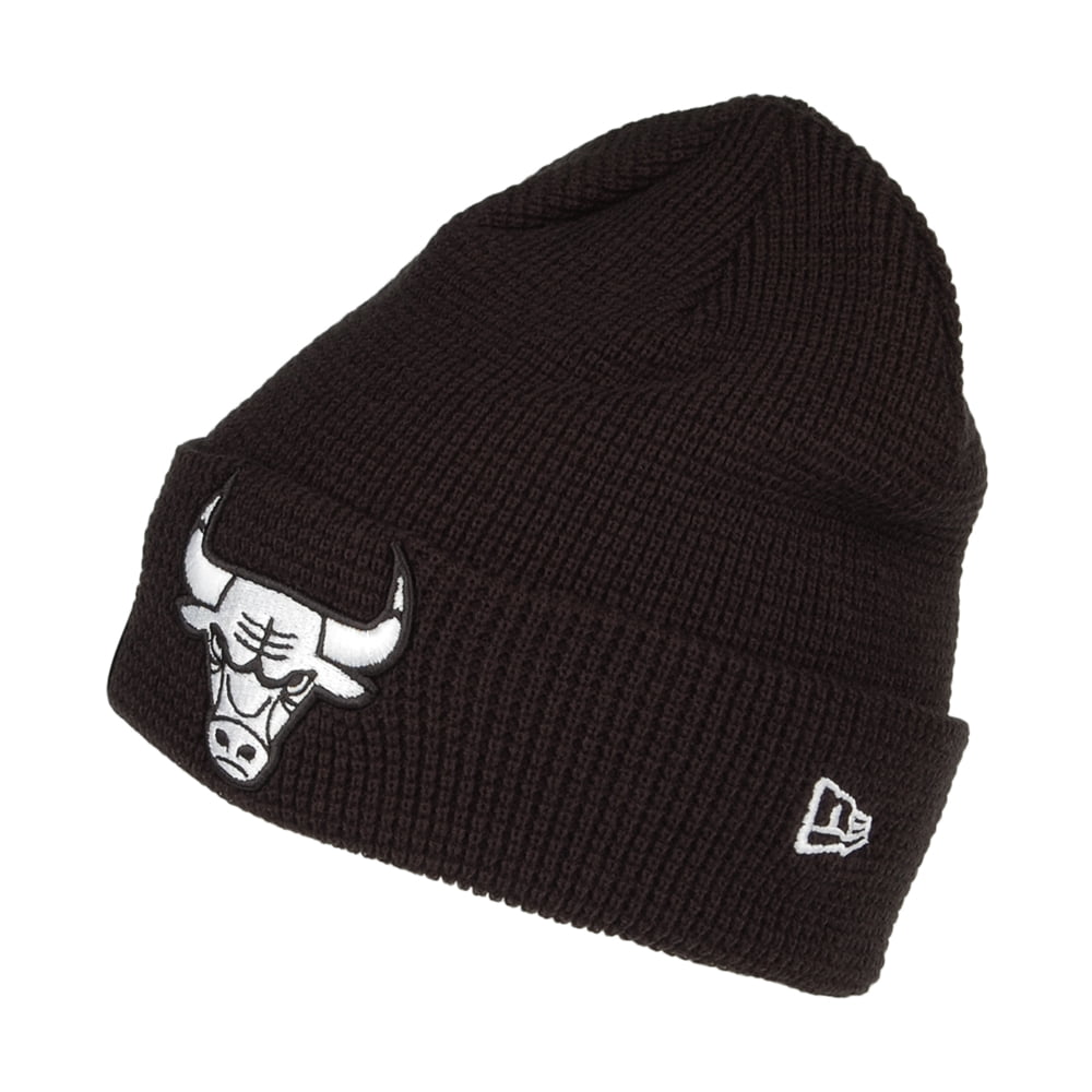 Gorro Beanie NBA Team Cuff Knit Chicago Bulls de New Era - Negro