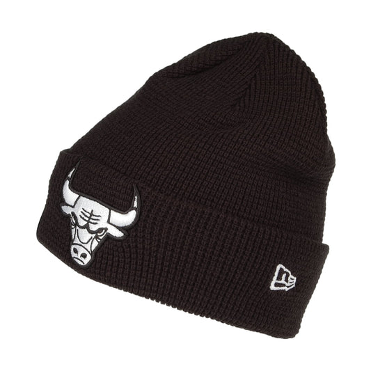 Gorro Beanie NBA Team Cuff Knit Chicago Bulls de New Era - Negro