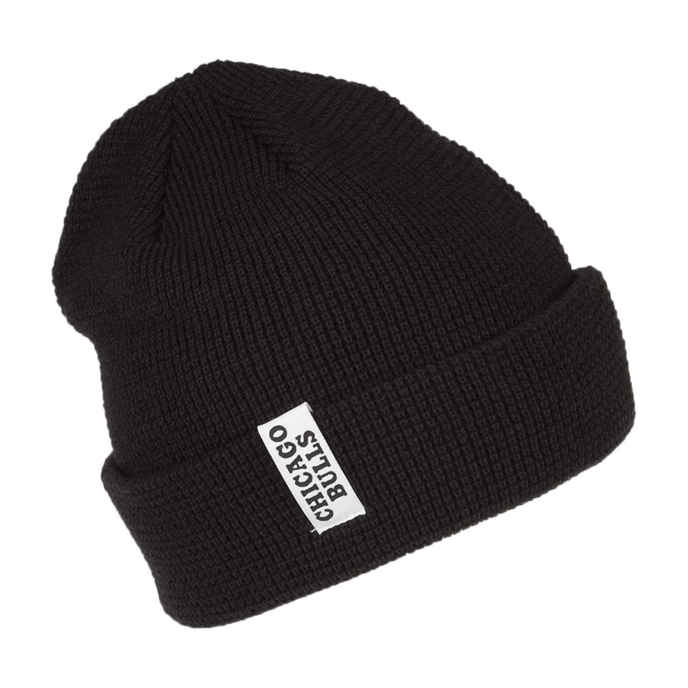 Gorro Beanie NBA Team Cuff Knit Chicago Bulls de New Era - Negro