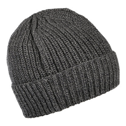 Gorro Beanie TJM Basic Rib de canalé de Tommy Hilfiger - Gris Oscuro