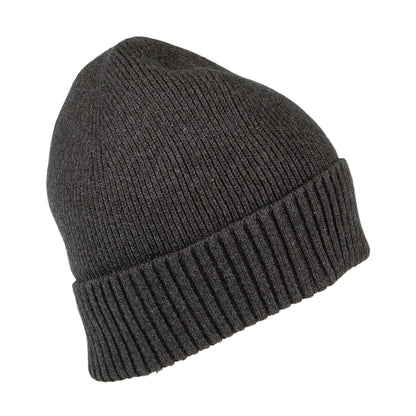 Gorro Beanie Essential Flag de algodón y cachemira de Tommy Hilfiger - Gris