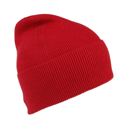 Gorro Beanie Essential Knit de algodón y cachemira de Tommy Hilfiger - Rojo
