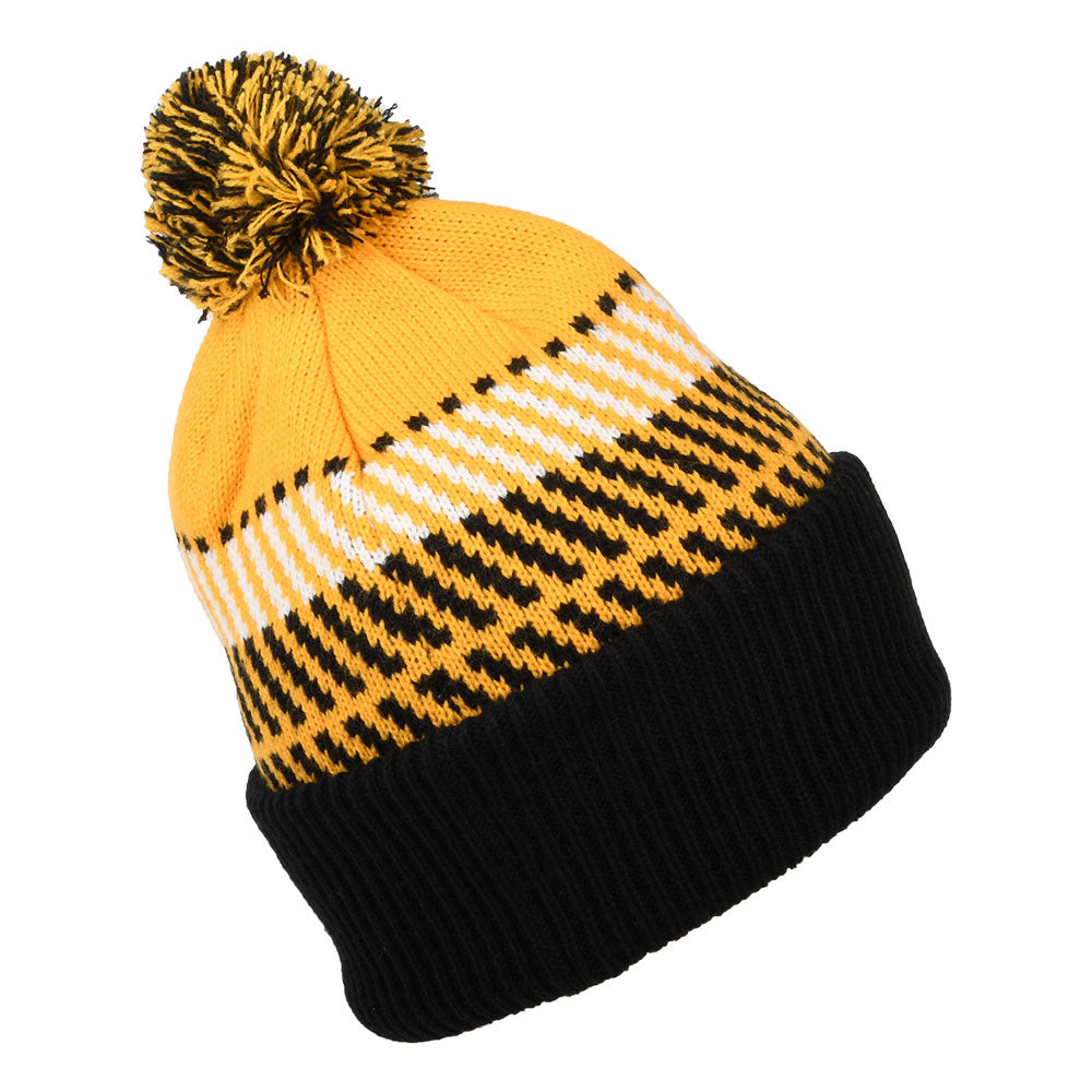 Gorro con pompón Retro TNF Pompón de The North Face - Amarillo-Negro