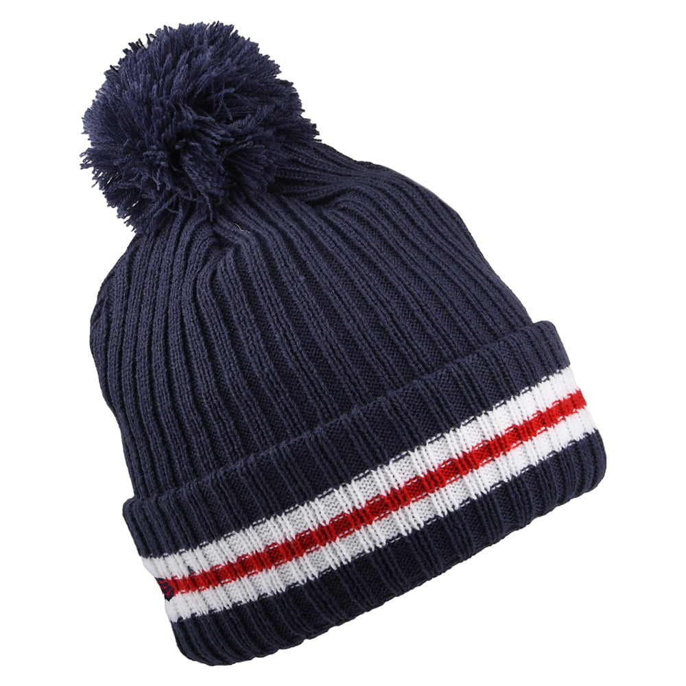 Gorro con pompón Heritage Rugby Football Union de New Era - Azul Marino