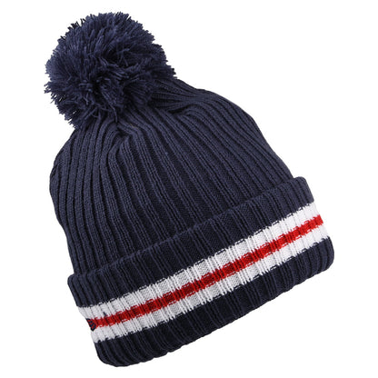 Gorro con pompón Heritage Rugby Football Union de New Era - Azul Marino