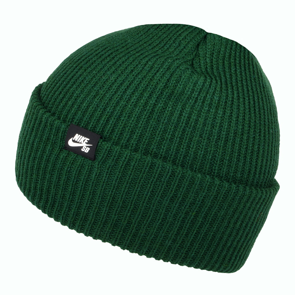 Gorro Beanie Fisherman con vuelta de Nike SB - Bosque
