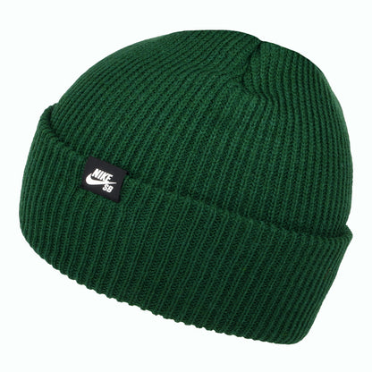 Gorro Beanie Fisherman con vuelta de Nike SB - Bosque