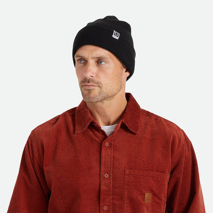 Gorro Beanie Harbor Beta de Brixton - Negro
