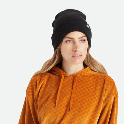 Gorro Beanie Harbor Beta de Brixton - Negro