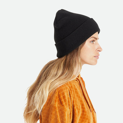 Gorro Beanie Harbor Beta de Brixton - Negro