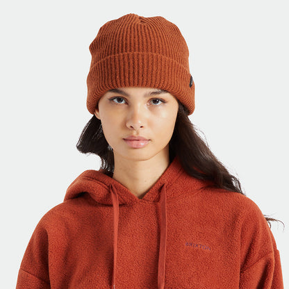 Gorro Beanie Heist con vuelta de Brixton - Caramelo