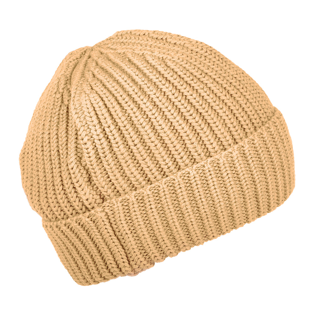 Gorro Beanie TJM Basic Rib de canalé de Tommy Hilfiger - Kaki