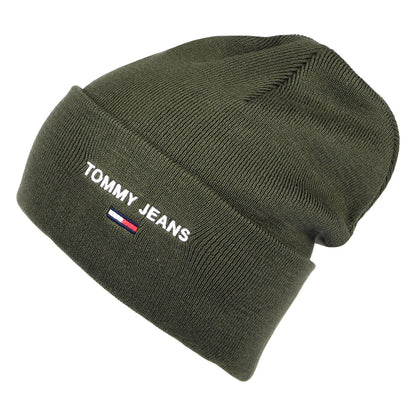 Gorro Beanie TJM Sport de Tommy Hilfiger - Oliva Oscuro