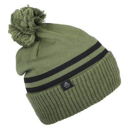 Gorro con pompón Font de Adidas - Verde Oliva