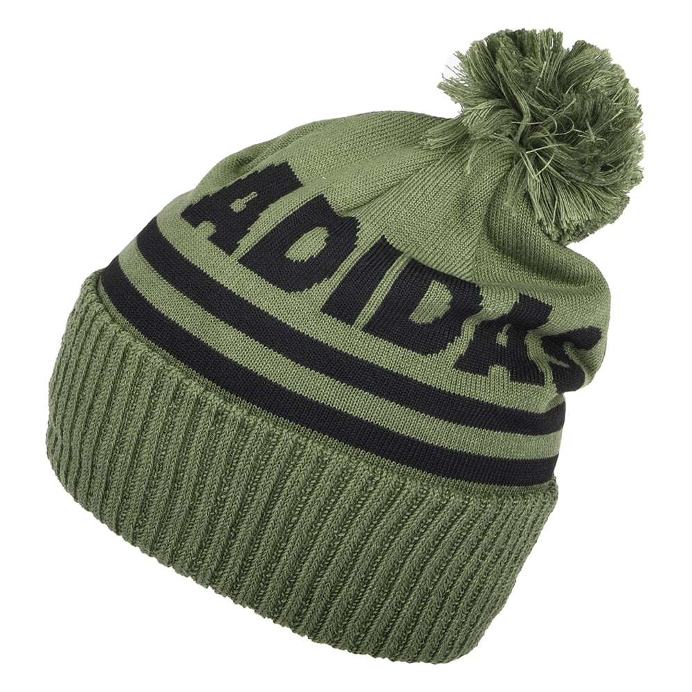 Gorro con pompón Font de Adidas - Verde Oliva