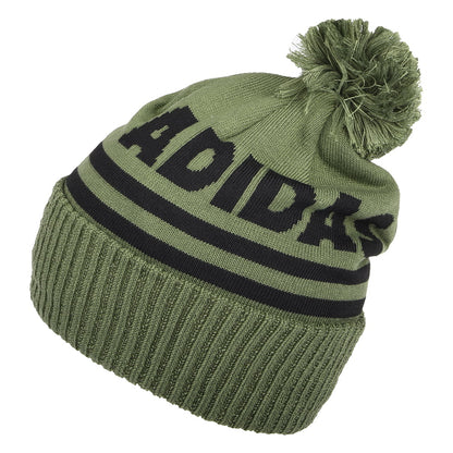 Gorro con pompón Font de Adidas - Verde Oliva