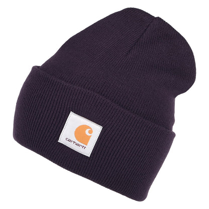 Gorro Beanie Watch Cap de Carhartt WIP - Morado Oscuro